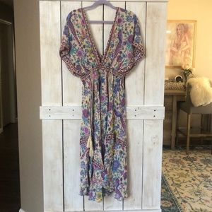 Boho flowy dress